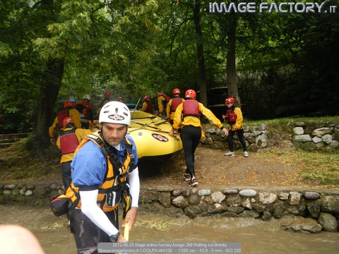 2012-06-23 Stage estivo hockey Asiago 268 Rafting sul Brenta